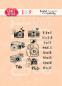 Preview: Craft & You Design - Stempelset "Mini Cameras" Clear Stamps