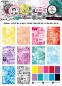 Preview: Art By Marlene - Designpapier "Mono Postage Fun" Paper Pack 8,27x11,57 Inch - 20 Bogen