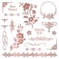 Preview: Crafters Companion - Transfer Folie "Floral Elegance" Foil Transfer