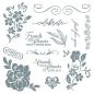 Preview: Crafters Companion - Transfer Folie "Floral Elegance" Foil Transfer