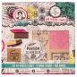 Preview: Art By Marlene - Holzstempelset "ABM Postage Stamps" Wooden Stamps