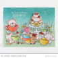 Preview: My Favorite Things Stempelset "Tea Party Pals" Clear Stamps