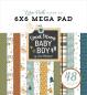 Preview: Echo Park - Designpapier "Special Delivery Baby Boy" Cardmakers Mega Pad 6x6 Inch -  Bogen