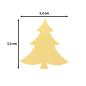 Preview: Vaessen Creative - Motivstanzer "Fir Tree 32x34mm"