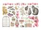 Preview: Stamperia - Stanzteile "Orchids and Cats" Die Cuts Ephemera