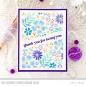 Preview: My Favorite Things - Schablone 4 1/2x6 Inch "Diagonal Center Strip" Stencil