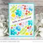 Preview: My Favorite Things - Schablone 4 1/2x6 Inch "Diagonal Center Strip" Stencil