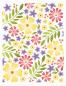 Preview: My Favorite Things - Schablone 4 1/2x6 Inch "Friendly Flowers" Stencil