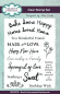 Preview: Creative Expressions - Stempelset A6 "Rustic Homestead Sentiments" Clear Stamps