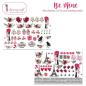 Preview: Dress My Craft - Designpapier "Be Mine" Motiv Sheets - 2 Bogen