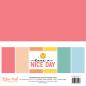 Preview: Echo Park - Cardstock "Have A Nice Day" Coordinating Solids Paper 12x12 Inch - 6 Bogen 