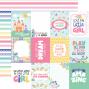 Preview: Echo Park - Designpapier "My Little Girl" Paper Pack 6x6 Inch - 24 Bogen