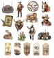 Preview: Papers For You - Stanzteile "Wild West" Die Cuts