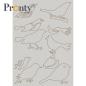 Preview: Pronty Crafts "Birds" Chipboard