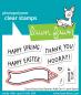 Preview: Lawn Fawn - Stanzschablone "Carrot 'bout You Banner" Add-on Die