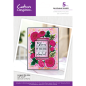 Preview: Gemini - Prägefolder, Stempelset & Stanzschablone "Blooming Roses" Embossing Folder, Stamp & Die