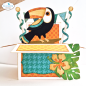 Preview: Elizabeth Craft Designs - Stanzschalone "Jungle Party" Dies