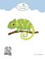 Preview: Elizabeth Craft Designs - Stanzschalone "Spy The Chameleon" Dies