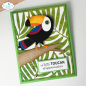 Preview: Elizabeth Craft Designs - Stanzschalone "Teddy The Toucan" Dies