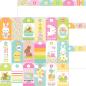 Preview: Doodlebug Design - Designpapier "Bunny Hop" Paper Pack 6x6 Inch - 24 Bogen