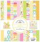 Preview: Doodlebug Design - Designpapier  "Bunny Hop " Paper Pack 12x12 Inch - 12 Bogen