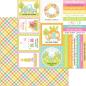 Preview: Doodlebug Design - Designpapier  "Bunny Hop " Paper Pack 12x12 Inch - 12 Bogen