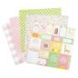 Preview: American Crafts - Designpapier "Hello Little Girl" Paper Pack 12x12 Inch - 24 Bogen