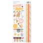 Preview: American Crafts - Aufkleber "Pebbles Sunny Bloom" Icons Gold Foil Sticker