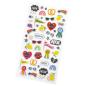 Preview: American Crafts - Aufkleber "Whatevs" Puffy Icons Sticker