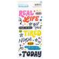 Preview: American Crafts - Aufkleber "Whatevs" Phrase Glossy Puffy Sticker