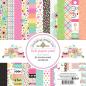 Preview: Doodlebug Design - Designpapier "Hello Again" Paper Pack 6x6 Inch - 24 Bogen