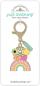 Preview: Doodlebug Design - Schlüsselanhänger "Hello Again Just Charming" Clip & Keychain