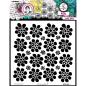 Preview: Studio Light - Schablone "Flower Power" Stencil Design by Art by Marlene