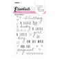 Preview: Studio Light - Stempelset "Hurray sentiments" Clear Stamps