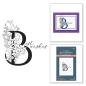 Preview: Spellbinders - Buchdrucktechnik "Every Occasion Floral B and Sentiment" Press Plate