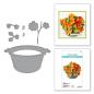 Preview: Spellbinders - Stanzschablone "Nasturtium and Galvanized Wash Bucket" Dies