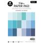 Preview: Studio Light - Designpapier "Shades Of Blue" Paper Pad A5 - 36 Bogen 