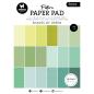 Preview: Studio Light - Designpapier "Shades Of Green" Paper Pad A5 - 36 Bogen 