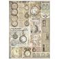 Preview: Stamperia - Decopatch Papier "Selection" Decoupage A4 - 6 Bogen  