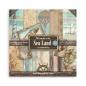 Preview: Stamperia - Designpapier "Sea Land" Paper Pack 8x8 Inch - 10 Bogen