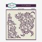 Preview: Creative Expressions - Schablone "Henna Petals" Stencil 7x7 Inch