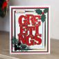 Preview: Creative Expressions - Stempelset & Stanzschablone "Big Bold Words Collection Greetings" Clear Stamps & Craft Dies