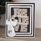 Preview: Creative Expressions - Stempelset & Stanzschablone "Big Bold Words Collection Believe" Clear Stamps & Craft Dies