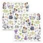 Preview: ScrapBoys - Designpapier "Lavender Love" Paper Pack 6x6 Inch - 24 Bogen