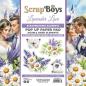 Preview: ScrapBoys - Stanzteile "Lavender Love" Pop Up Paper Pack 6x6 Inch - 24 Bogen