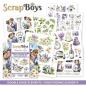 Preview: ScrapBoys - Stanzteile "Lavender Love" Pop Up Paper Pack 6x6 Inch - 24 Bogen