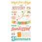 Preview: Simple Stories - Aufkleber "Summer Snapshots" Foam Sticker