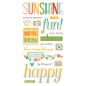 Preview: Simple Stories - Aufkleber "Summer Snapshots" Foam Sticker