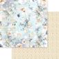 Preview: Memory Place - Designpapier "Dusty Blue Floral" Paper Pack 12x12 Inch - 12 Bogen