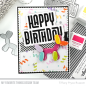 Preview: My Favorite Things - Stanzschablone "Birthday Vibes" Die-namics